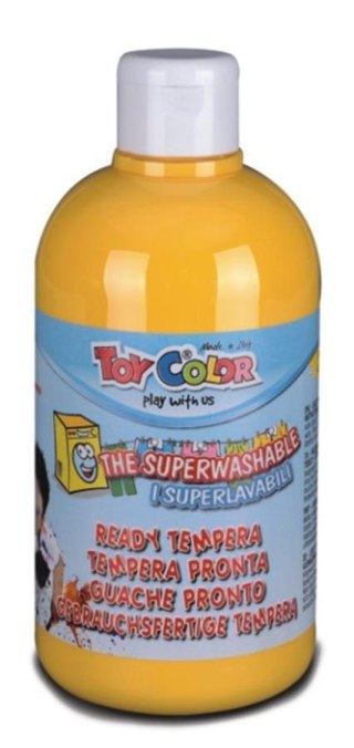 TEMPERA PAINTS IN A BOTTLE 1000 ML DARK YELLOW HOBART 554/80 HOBART