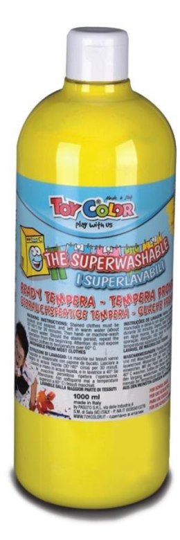 TEMPERA PAINTS IN A BOTTLE 1000 ML YELLOW HOBART 554/03 HOBART