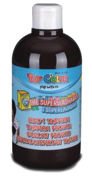 TEMPERA PAINTS IN A BOTTLE 500 ML DARK BROWN HOBART 551/22 HOBART