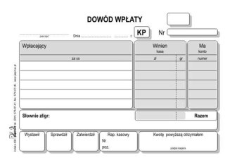 KW PAYMENT PROOF 2-FOLD A6 PAPYRUS