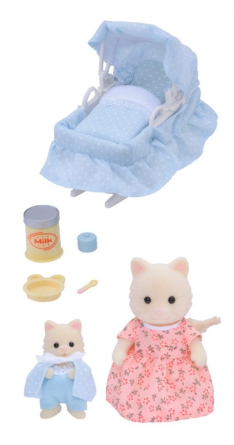 SYLVANIAN BABY WITH MOTHER AND LAYETTEET 5433 WB6 EPOCH