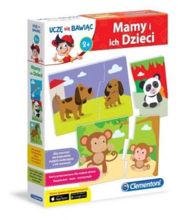 MOTHER AND THEIR CHILDREN EDUCATIONAL GAME CLEMENTONI 60913 CLEMENTONI