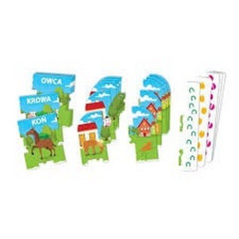 EDUCATIONAL GAME ANIMALS ON THE CLEMENTONI FARM 60916 CLEMENTONI