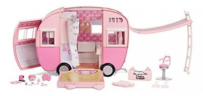 CAMPER WITH ACCESSORIES SUPRISE KITTY CAT MGA 575672EUC MGA