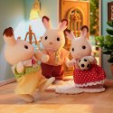 SYLVANIAN RABBIT FAMILY WITH CHECK EARS 5655 W6 EPOCH