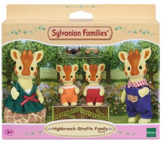 SYLVANIAN GIRAFFE FAMILY LONG NECK 5639 WB6 EPOCH