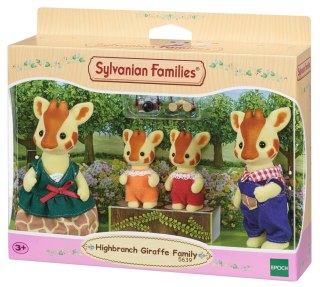 SYLVANIAN GIRAFFE FAMILY LONG NECK 5639 WB6 EPOCH