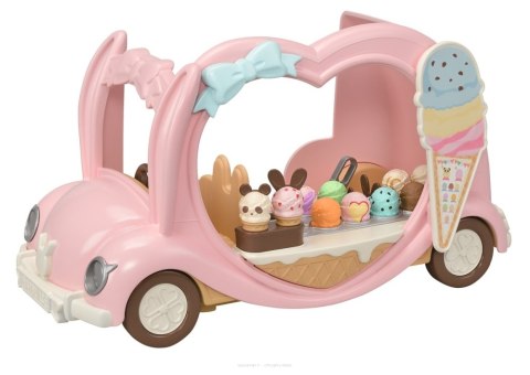 SYLVANIAN HAPPY ICE CREAM CAR 5651 WB6 EPOCH