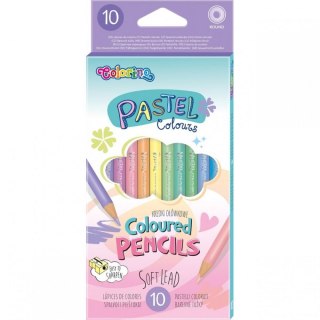 PENCILS 10 COLORS PASTEL COLORINO PATIO 80813