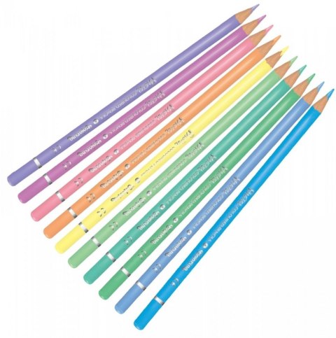 PENCILS 10 COLORS PASTEL COLORINO PATIO 80813