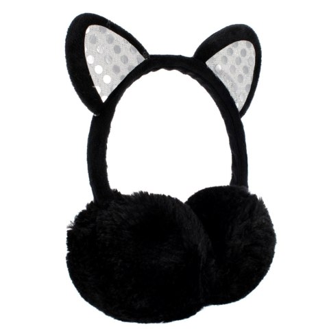 EARMUFFS CAT BLACK STARPAK 477824