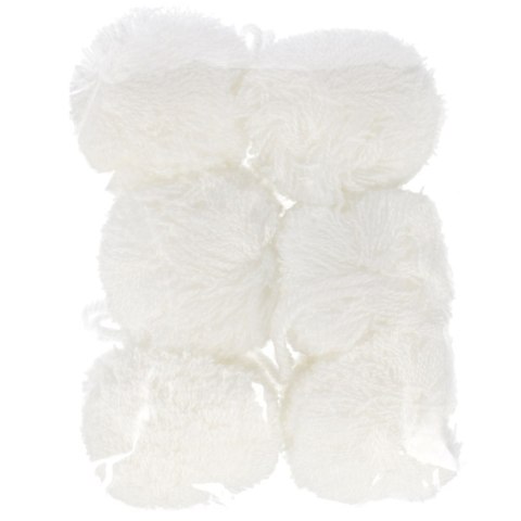 Decorative wool pompons