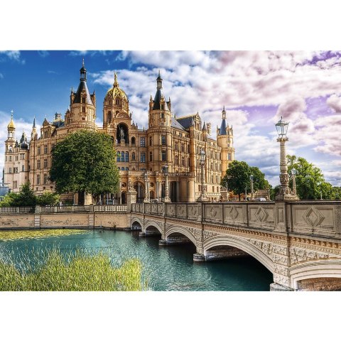 PUZZLE 1000 PIECES CASTLE ON THE ISLAND TREFL 10669