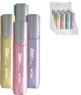 4 COLOR HIGHLIGHTER BROK SHINE LINE INT PUD A 12