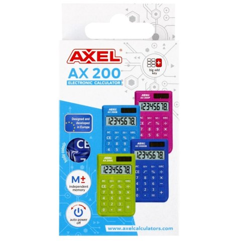 CALCULATOR AX-200DB AXEL 489996 AXEL