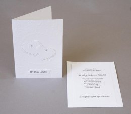 OCCASIONAL CARNET C6 WEDDING WITH ENVELOPE WITH DECORATION OF PAPYRUS CARDS 886007 PAP PAPYRU-CARDS