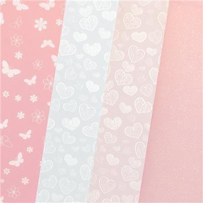 CRAFT CARDBOARD A4 200 G PASTEL PINK PAPER GALLERY ARGO 208923 ARGO