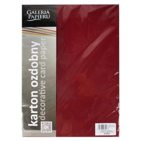 DECORATIVE CARDBOARD A4 250 G FLORIDA BORDO GALLERY OF PAPER 39187 ARGO