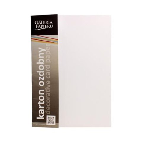 DECORATIVE CARDBOARD A4 WHITE FLORIDA 220G PAPER GALLERY 982681 ARGO