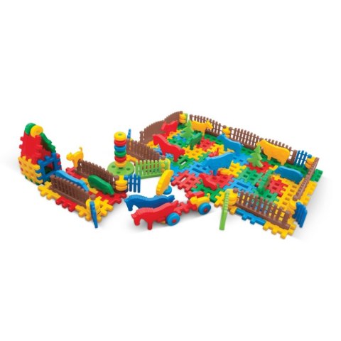 CONSTRUCTION BLOCKS WAFFLES 115 ELEMENTS CZAKO RANCH 025630 CZAKO