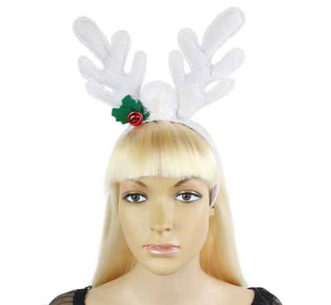 "REINDEER HORNS" HEADBAND, SILVER NW-ORORES GODAN