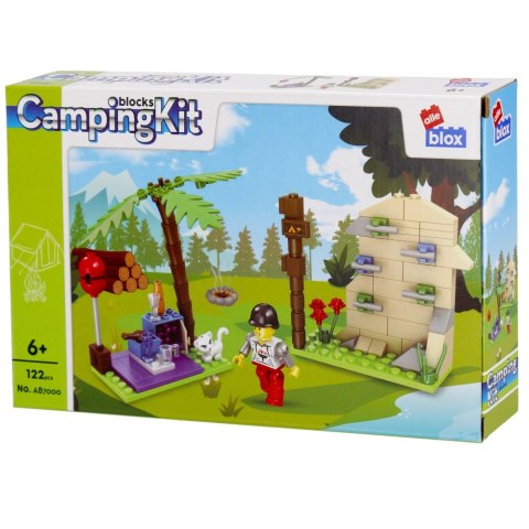 BUILDING BLOCKS 122 ELEMENTS CAMPING ALLEBLOX 492763 ALLEBLOX