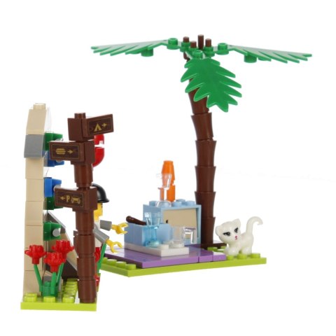 BUILDING BLOCKS 122 ELEMENTS CAMPING ALLEBLOX 492763 ALLEBLOX