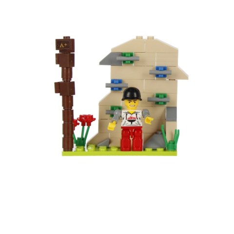 BUILDING BLOCKS 122 ELEMENTS CAMPING ALLEBLOX 492763 ALLEBLOX