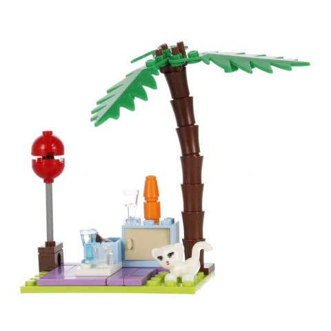 BUILDING BLOCKS 122 ELEMENTS CAMPING ALLEBLOX 492763 ALLEBLOX