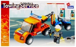 BUILDING BLOCKS 124 ELEMENTS TOWING VEHICLE ALLEBLOX 478234 ALLEBLOX