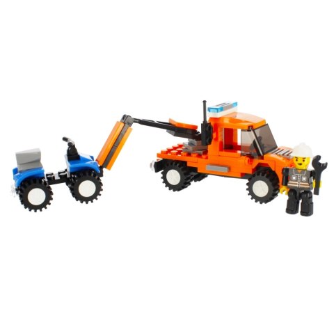 BUILDING BLOCKS 124 ELEMENTS TOWING VEHICLE ALLEBLOX 478234 ALLEBLOX