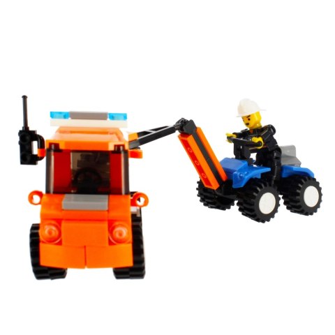 BUILDING BLOCKS 124 ELEMENTS TOWING VEHICLE ALLEBLOX 478234 ALLEBLOX