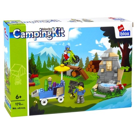 BUILDING BLOCKS 172 ELEMENTS CAMPING ALLEBLOX 492764 ALLEBLOX