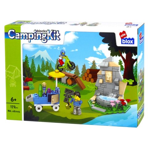 BUILDING BLOCKS 172 ELEMENTS CAMPING ALLEBLOX 492764 ALLEBLOX