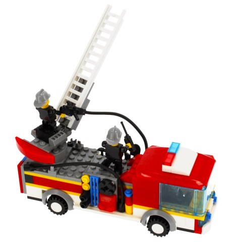 CONSTRUCTION BLOCKS 196 ELEMENTS FIRE DEPARTMENT ALLEBLOX 478249 ALLEBLOX