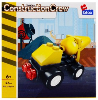 CONSTRUCTION BLOCKS 23 ELEMENTS CONSTRUCTION CONCRETE MIXER ALLEBLOX 492793 ALLEBLOX