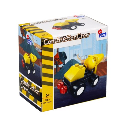 CONSTRUCTION BLOCKS 23 ELEMENTS CONSTRUCTION CONCRETE MIXER ALLEBLOX 492793 ALLEBLOX