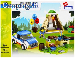 BUILDING BLOCKS 251 ELEMENTS CAMPING ALLEBLOX 478245 ALLEBLOX