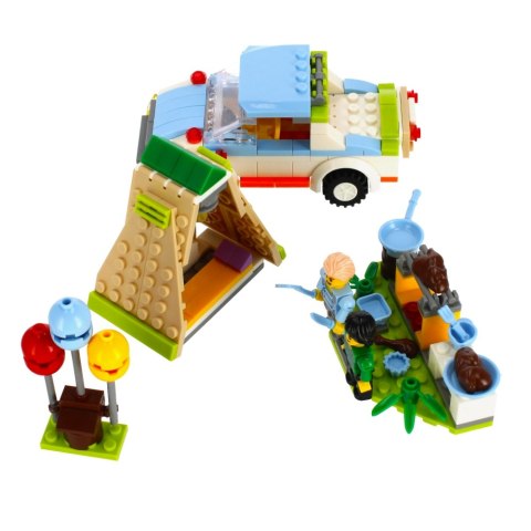 BUILDING BLOCKS 251 ELEMENTS CAMPING ALLEBLOX 478245 ALLEBLOX