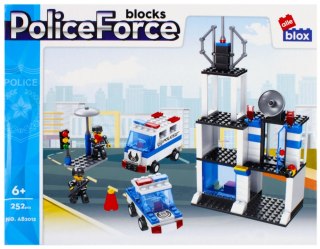 BUILDING BLOCKS 252 ELEMENTS POLICE ALLEBLOX 478240 ALLEBLOX