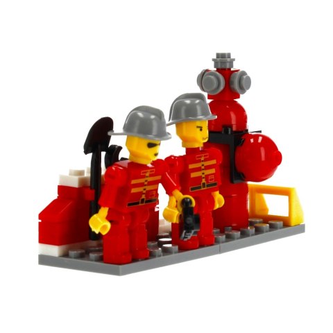 CONSTRUCTION BLOCKS 299 ELEMENTS FIRE DEPARTMENT ALLEBLOX 478258 ALLEBLOX