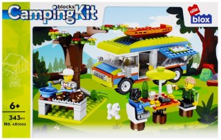 BUILDING BLOCKS 343 ELEMENTS CAMPING ALLEBLOX 478256 ALLEBLOX