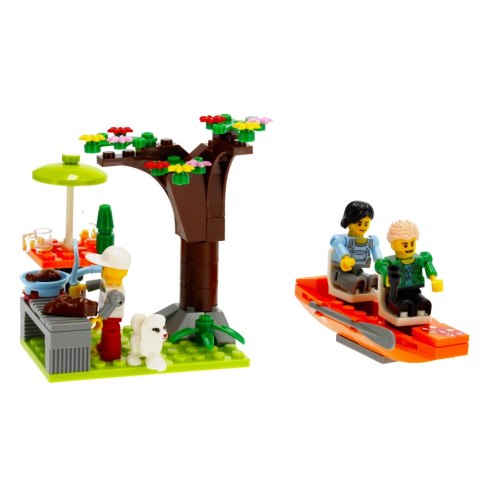 BUILDING BLOCKS 343 ELEMENTS CAMPING ALLEBLOX 478256 ALLEBLOX