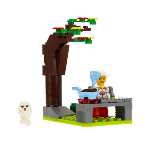 BUILDING BLOCKS 343 ELEMENTS CAMPING ALLEBLOX 478256 ALLEBLOX