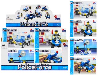 BUILDING BLOCKS 63-64 ELEMENTS POLICE ALLEBLOX 477373 ALLEBLOX