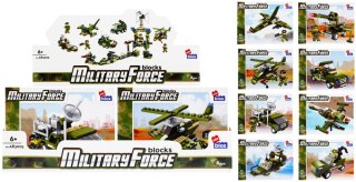 CONSTRUCTION BLOCKS 96-104 ELEMENTS MILITARY ALLEBLOX 478226 ALLEBLOX