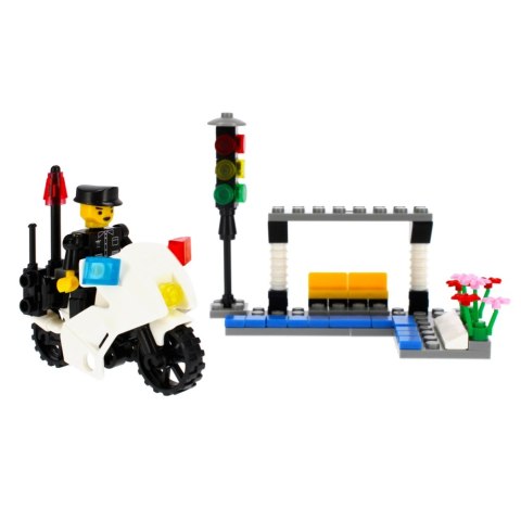 BUILDING BLOCKS 96-104 ELEMENTS POLICE ALLEBLOX 478225 ALLEBLOX