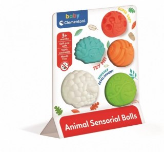 SENSORY BALL ANIMAL 5 PCS MIX CLEMENTONI 17469 CLEMENTONI