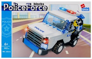 BUILDING BLOCKS 107 ELEMENTS POLICE ALLEBLOX 492822 ALLEBLOX