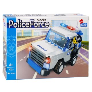 BUILDING BLOCKS 107 ELEMENTS POLICE ALLEBLOX 492822 ALLEBLOX